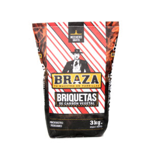 Braza Briqueta x 3kg