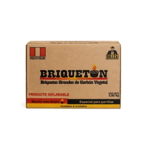 BRAZA BRIQUETON X 4 UND